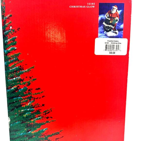 Clothtique Possible Dreams 2000 “Christmas Glow” 15103 Santa Figure-Excellent - Picture 7 of 9